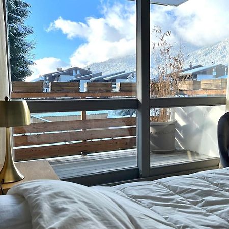 Modern Apt At The Foot Of The Slopes In Megeve Apartamento Exterior foto