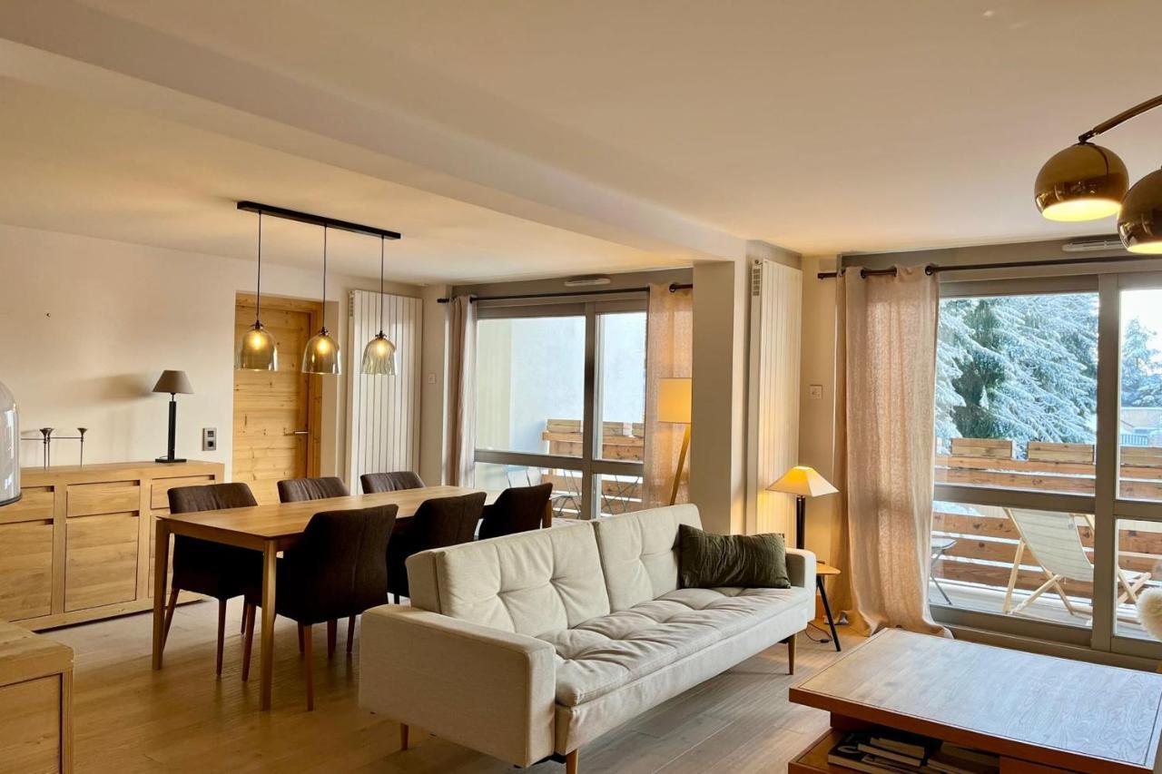 Modern Apt At The Foot Of The Slopes In Megeve Apartamento Exterior foto