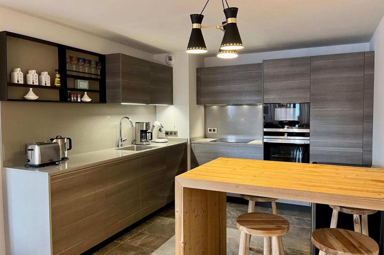Modern Apt At The Foot Of The Slopes In Megève Exterior foto