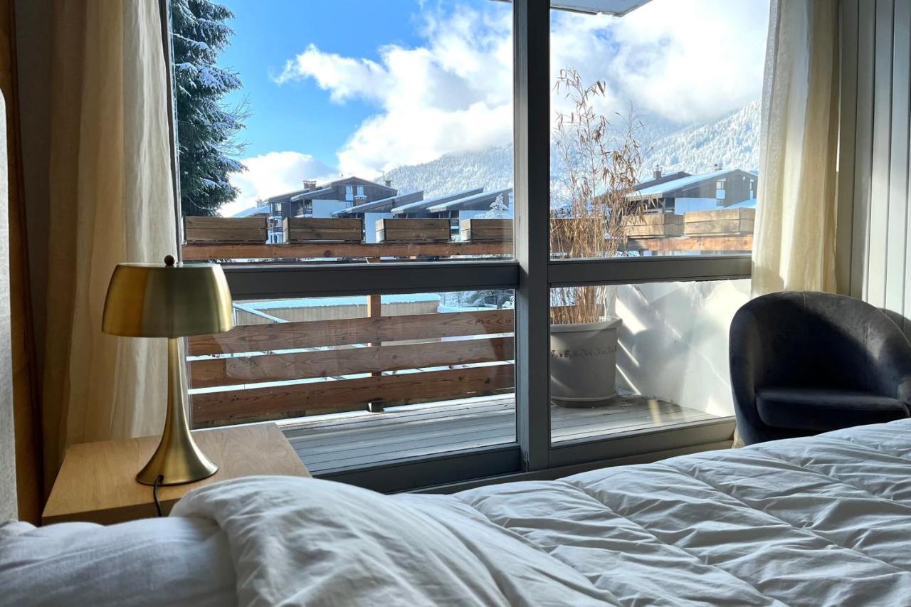 Modern Apt At The Foot Of The Slopes In Megeve Apartamento Exterior foto