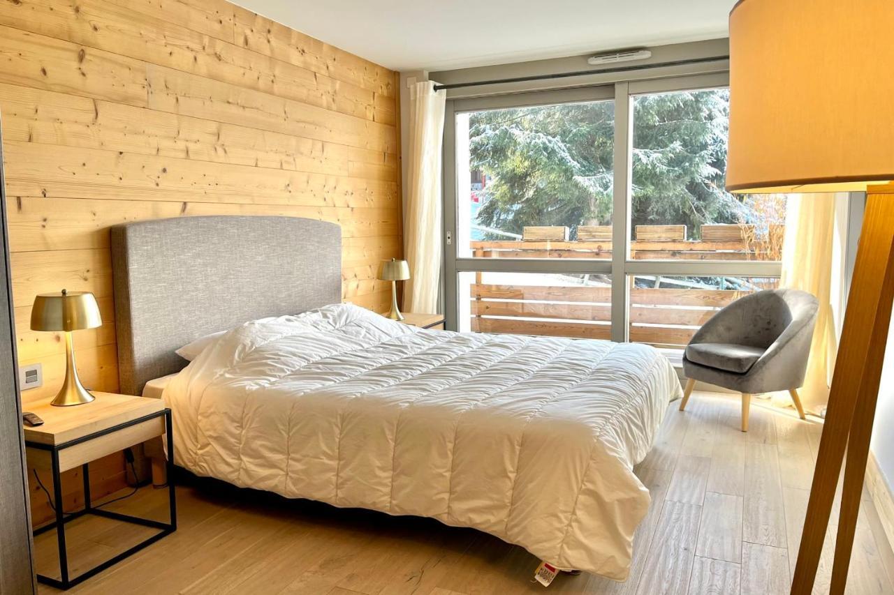 Modern Apt At The Foot Of The Slopes In Megève Exterior foto